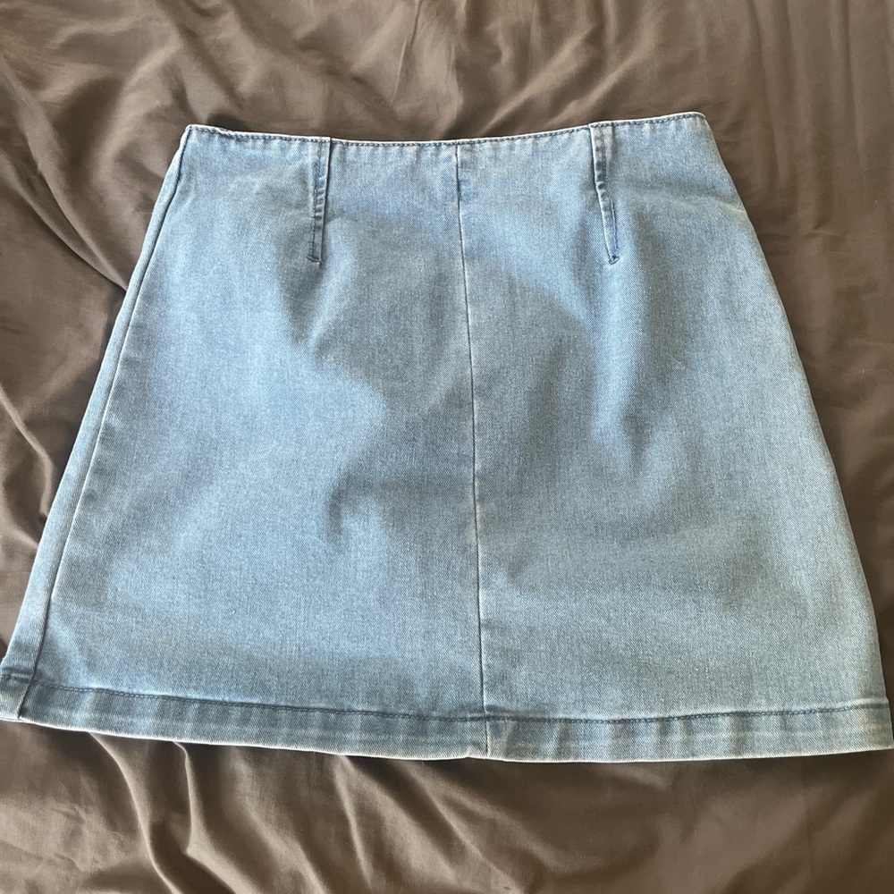Mini Jean Skirt Lightwash